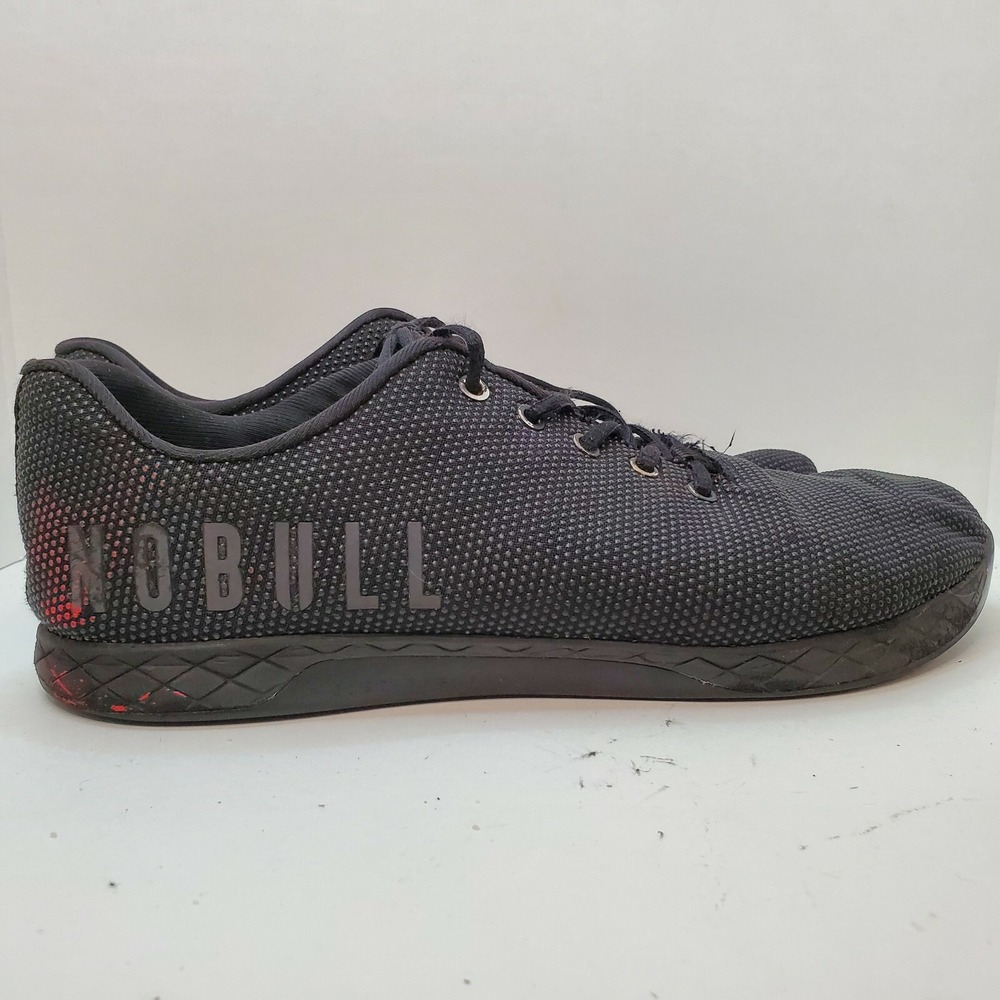 No Bull Trainers All Black Men's 13 CrossFit Shoes WELL USED BEATERS SEE DETAILS
